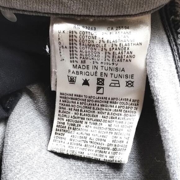 Diesel Industry S Pocket Tapered Light Gray Jeans 29 - Picture 6 of 8